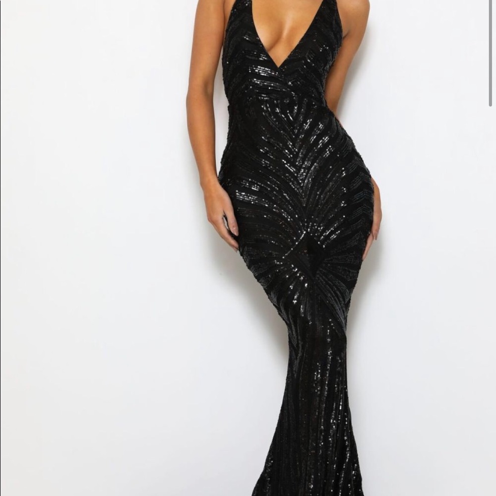 BLACK PROM DRESS